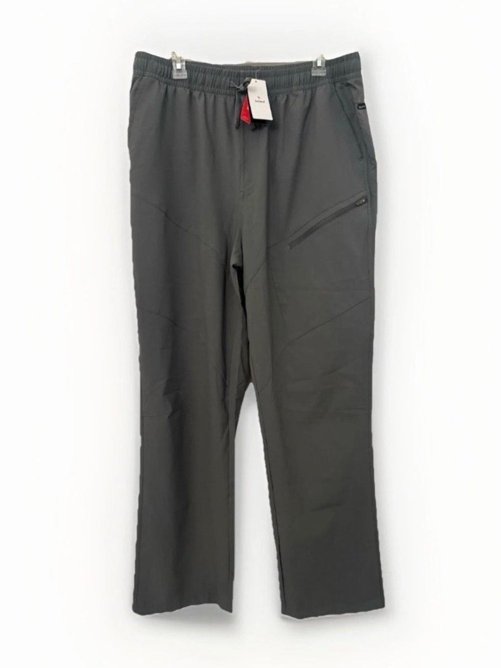 BALEAF Men's Pants Hiking Running Cargo Pockets Lightweight Water Resistant XL